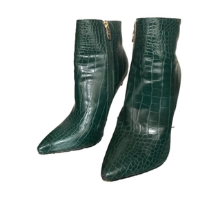 COLETER Women's Ankle Boots Closed Pointed Toe Stilettos